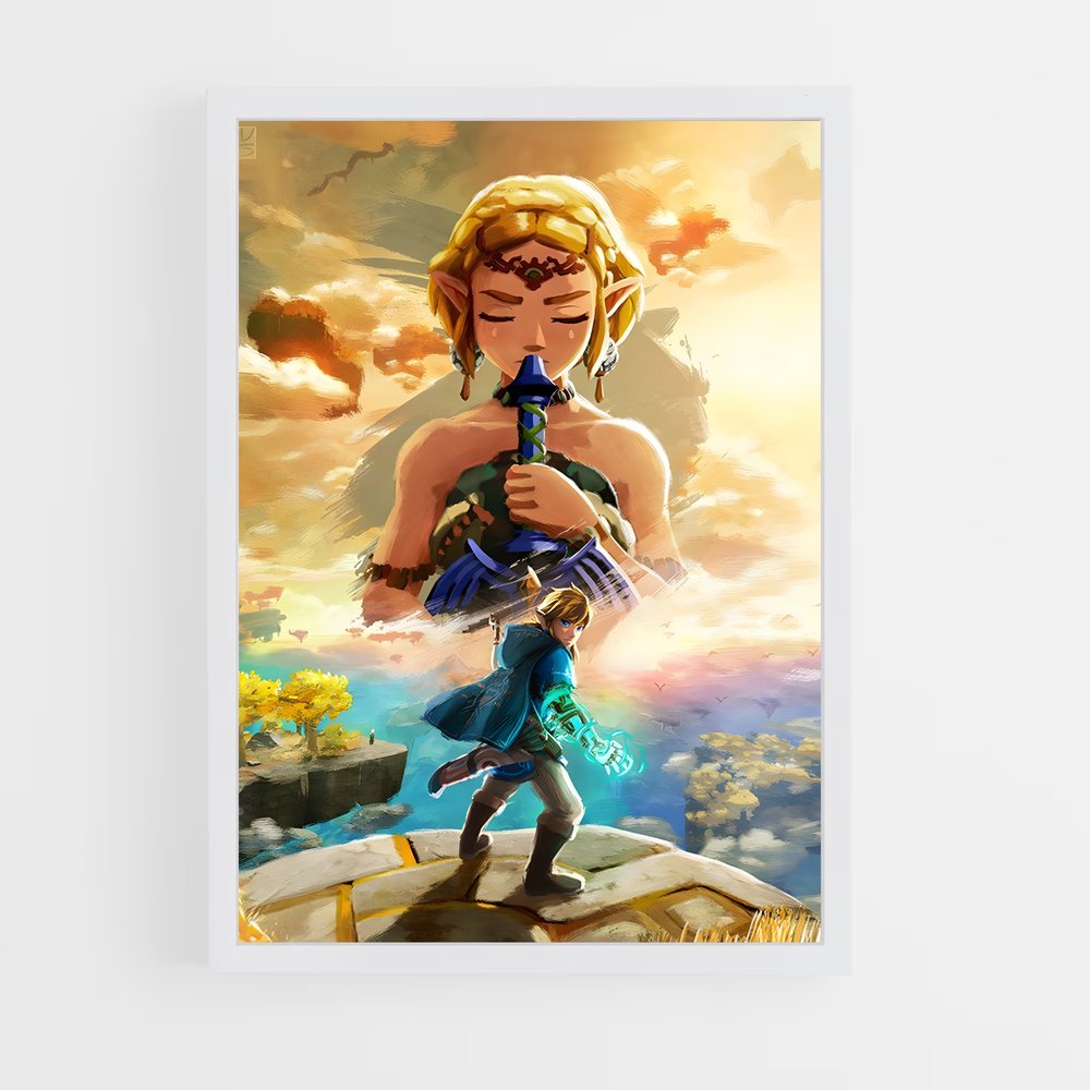 zelda-16 cadre Blanc