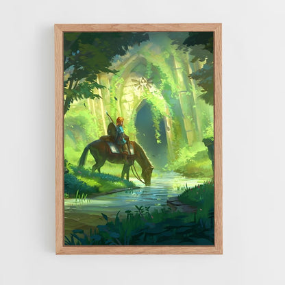 zelda-2 cadre Bois clair
