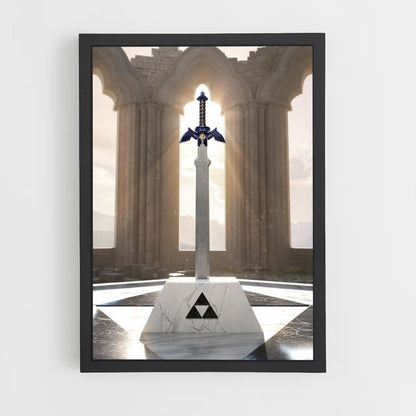 Triforce Sword Poster