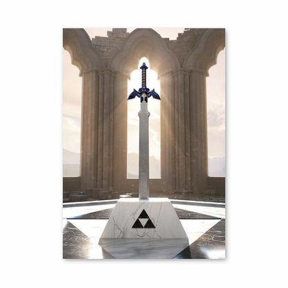 Triforce Sword Poster