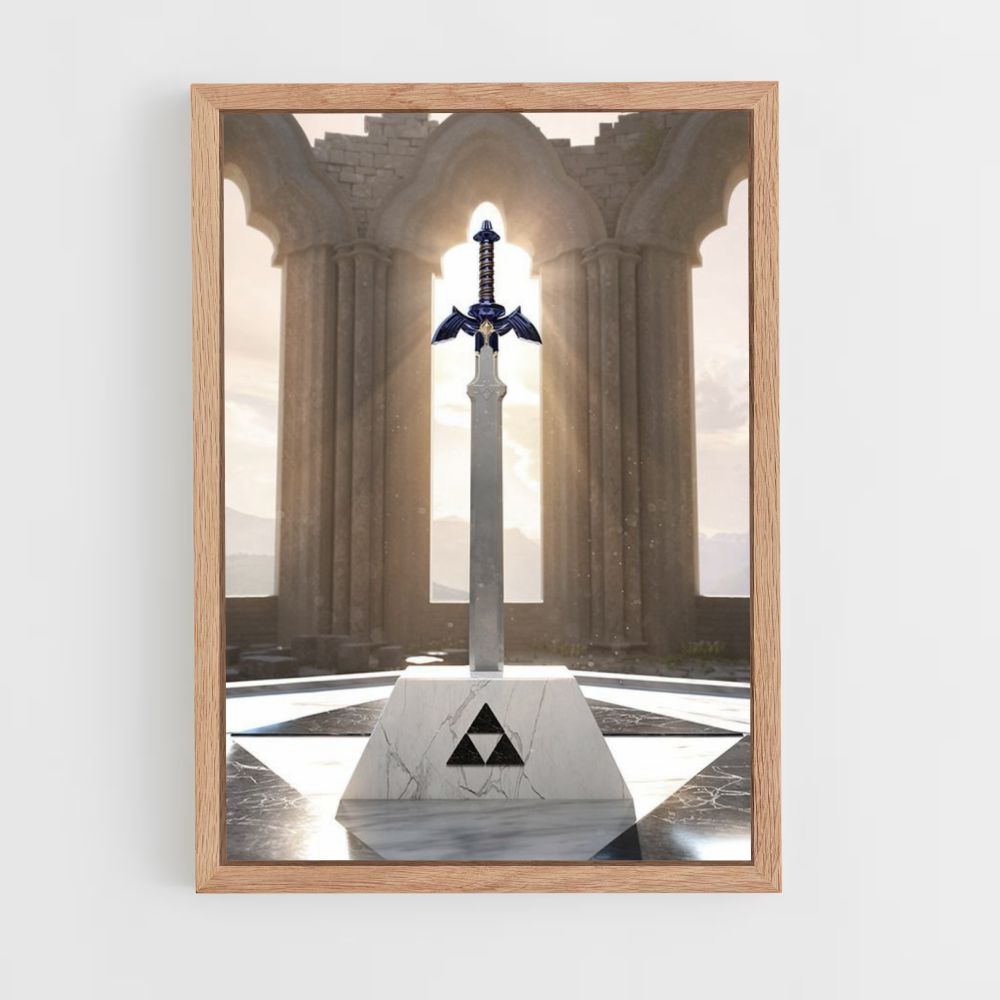 Triforce Sword Poster