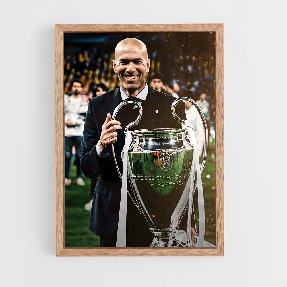 zidane-6 cadre Bois clair