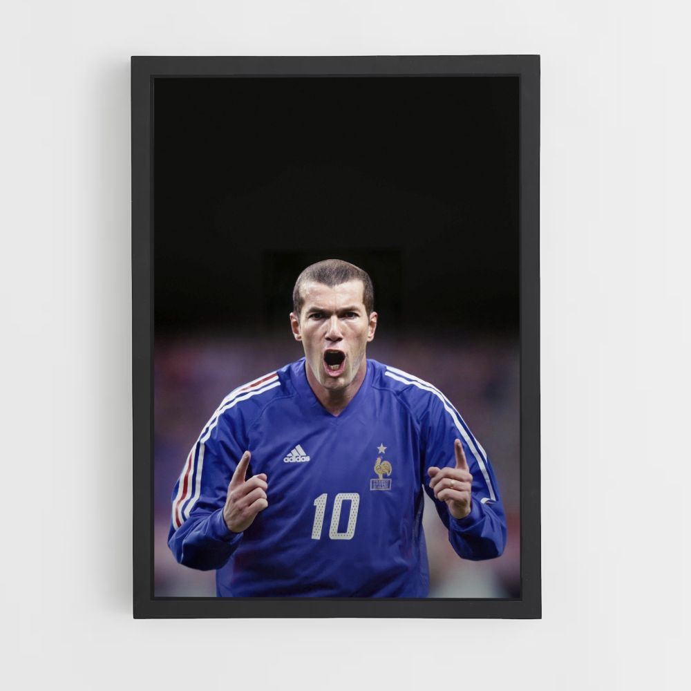 Poster Zidane Goal