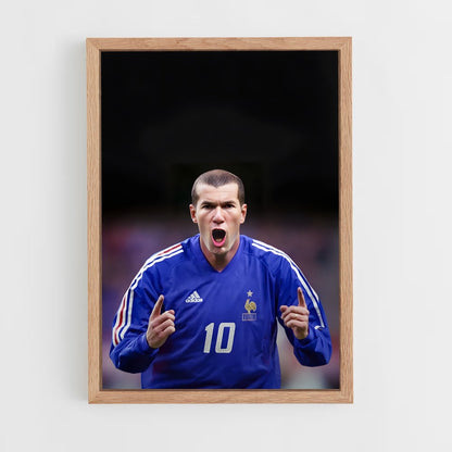 zidane-8 cadre Bois clair