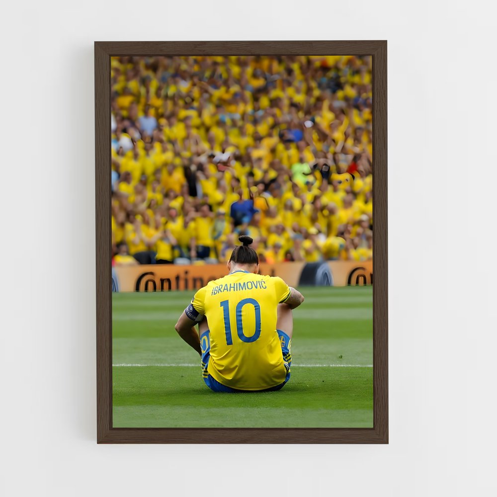 zlatan-4 cadre Bois foncé