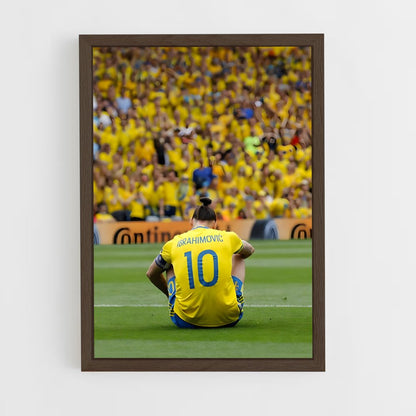 zlatan-4 cadre Bois foncé