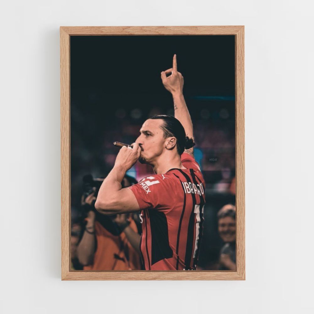 Zlatan Cigar Poster