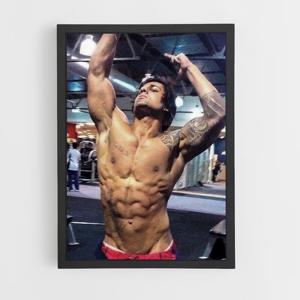 Poster Zyzz pose