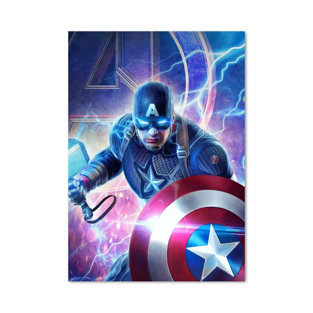 Poster Captain America Avengers