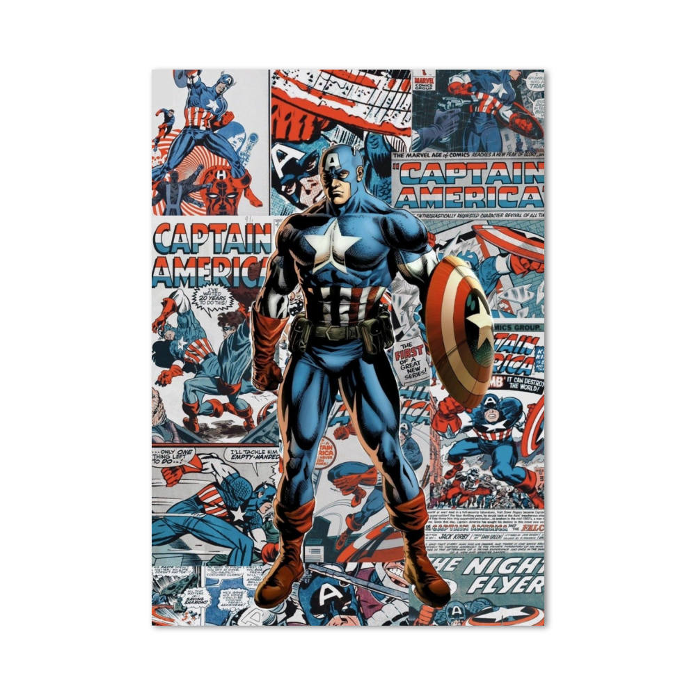 Poster Captain America BD