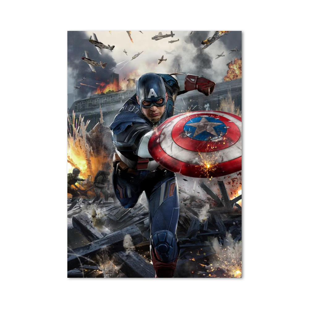 Poster Captain America Guerre