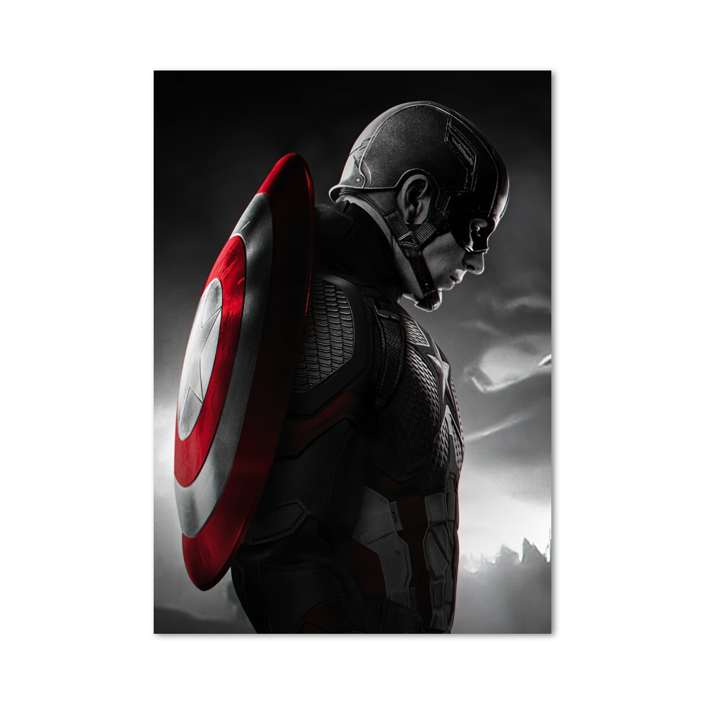 Poster Captain America Sombre