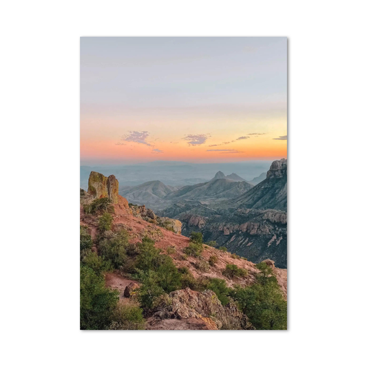Poster États Unis Canyon