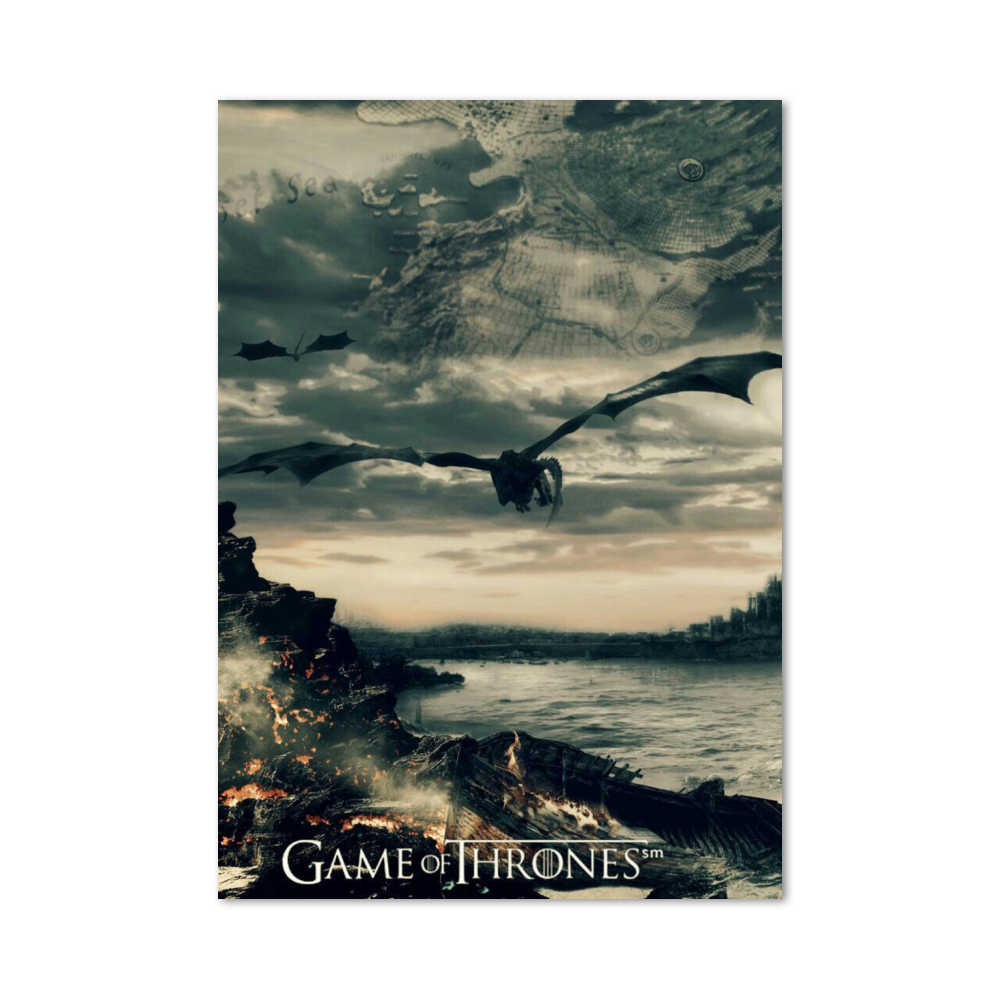 Poster Game of thrones Dragon
