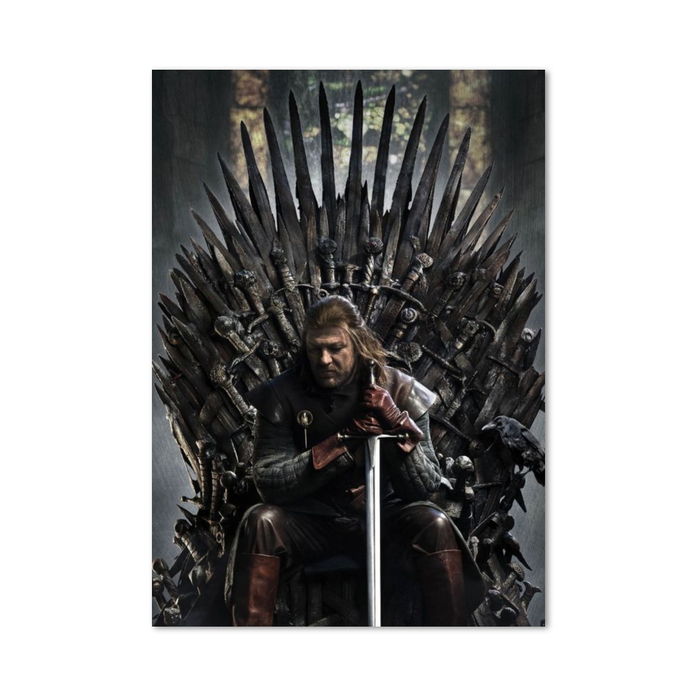 Poster Game of thrones Trone