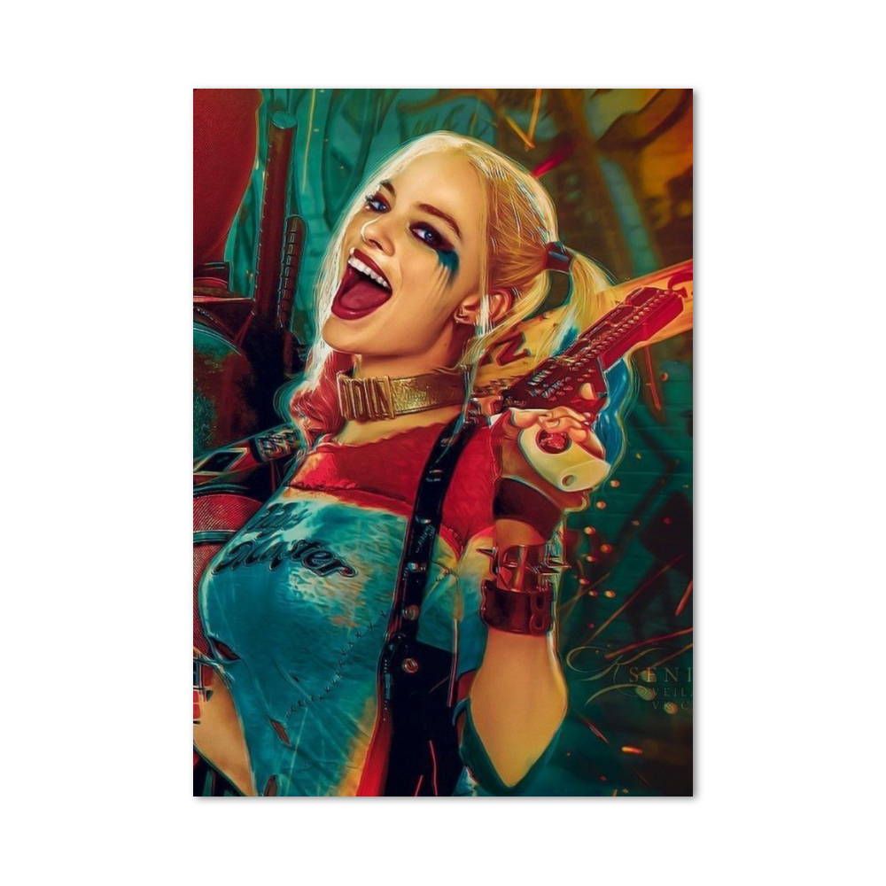 Poster Harley Queen Contente