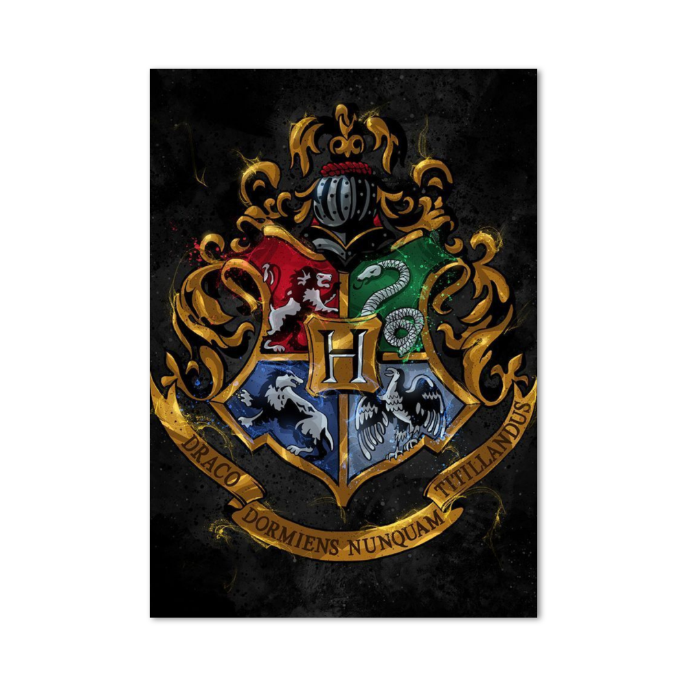 Poster Harry Potter Écussons