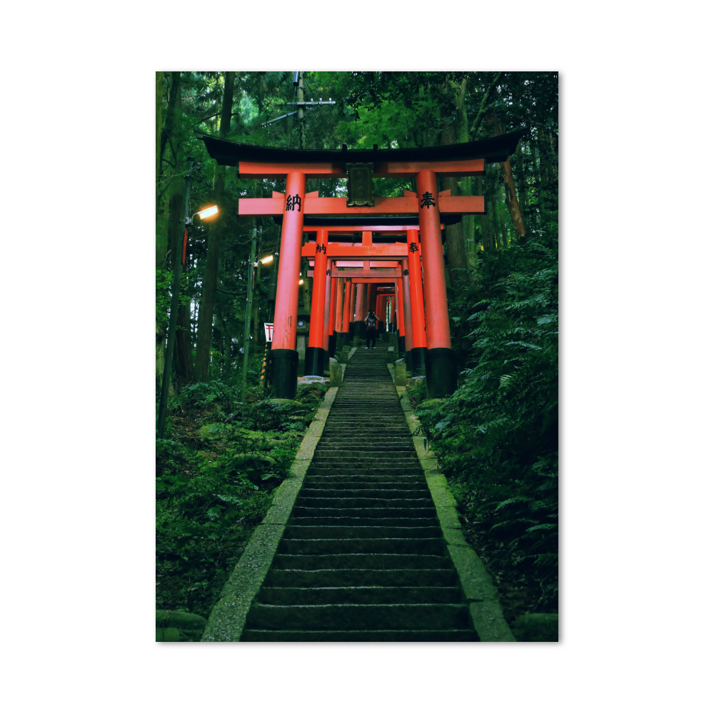 Poster Japon Escaliers