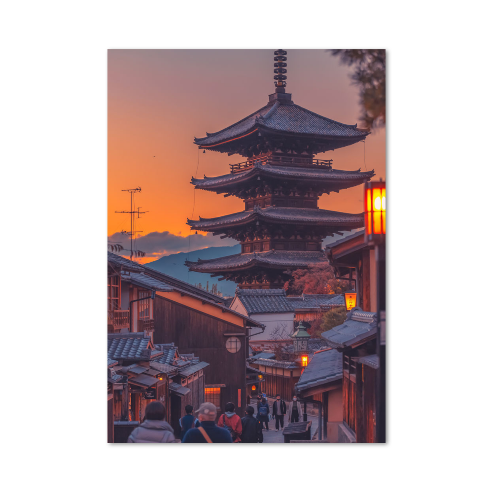 Poster Japon Temple