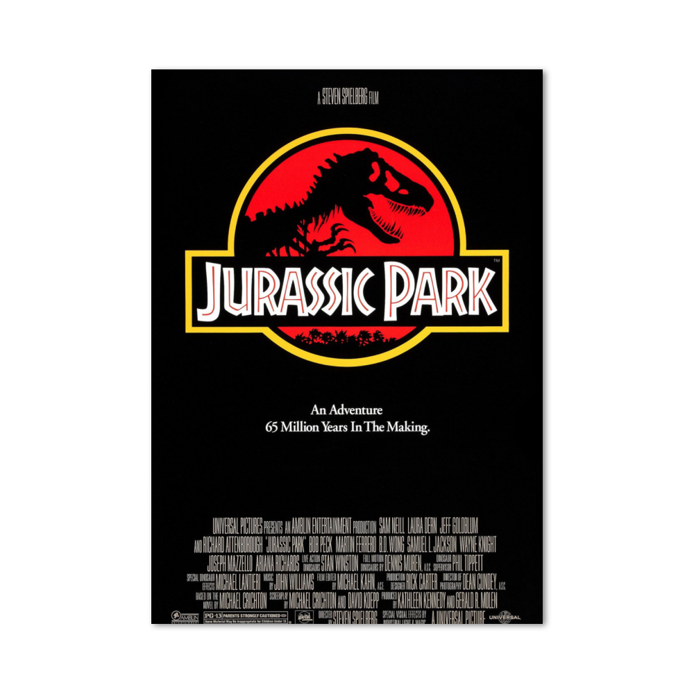 Affiche Poster Jurassic Park