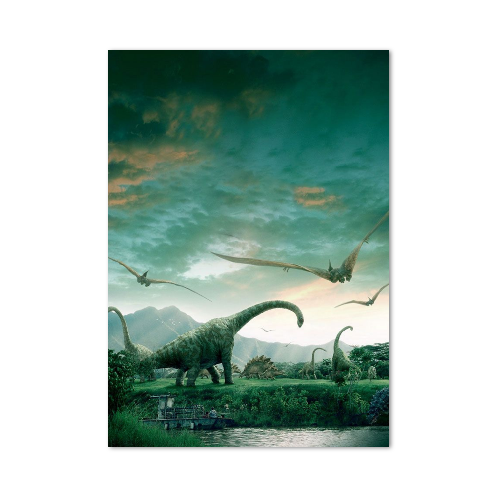 Poster Jurassic Park Paysage