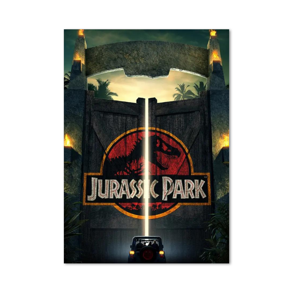 Poster Jurassic Park Porte