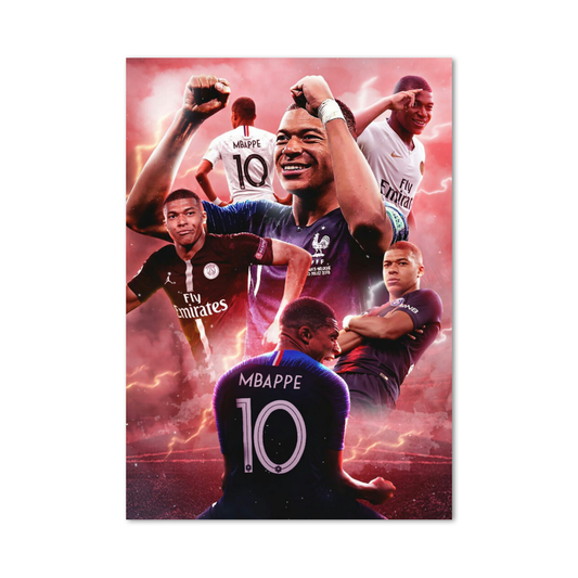 Poster Mbappe Collage