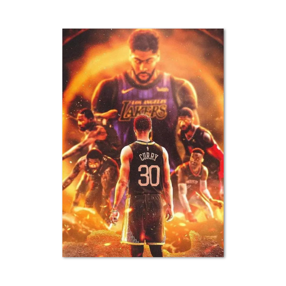 Poster NBA Curry
