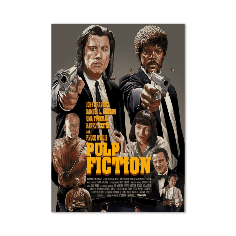 Poster Pulp Fiction Sortie