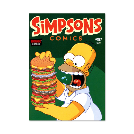 Poster Simpsons Burger