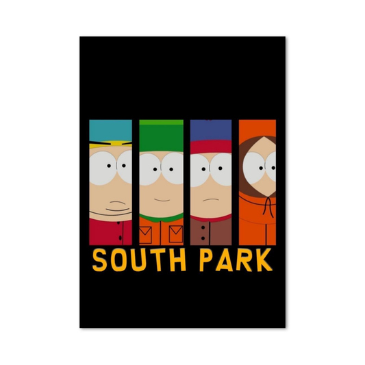 Poster South Park Personnages