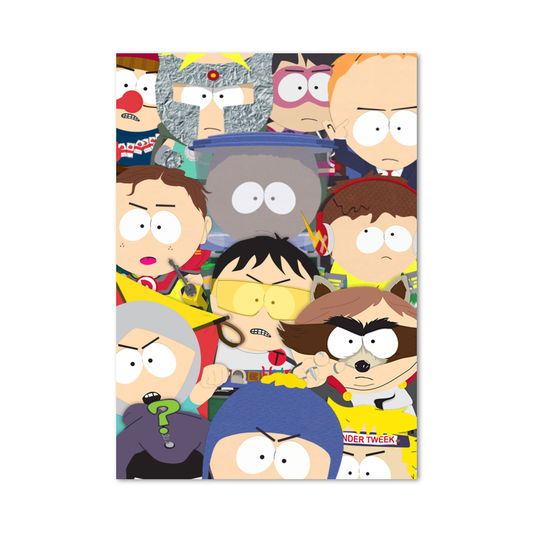 Poster South Park Super Héros
