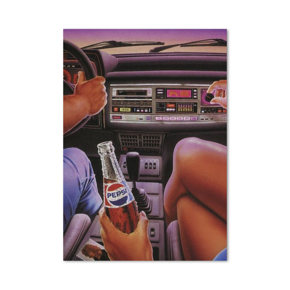Poster Pepsi 60's