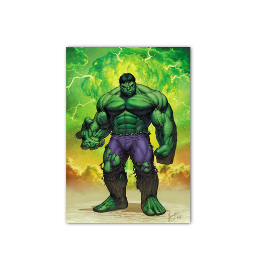 Poster Hulk Dessin Animé