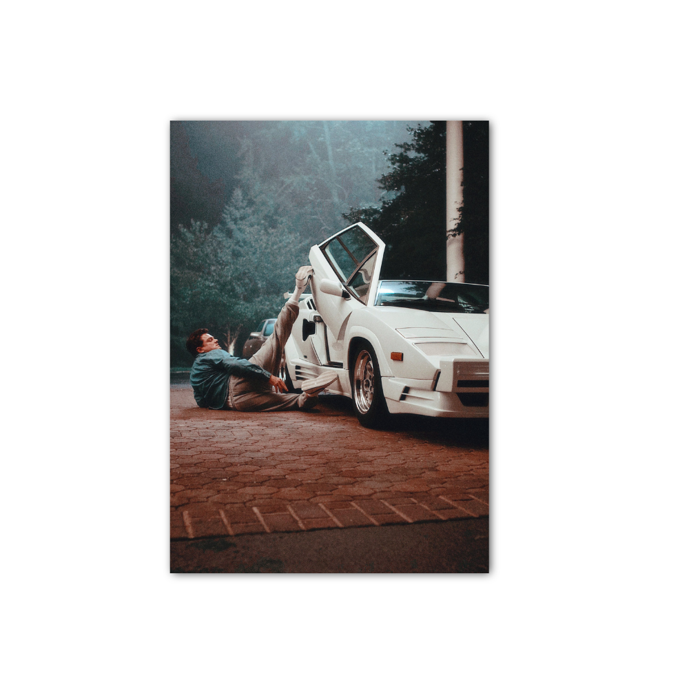 Poster Jordan Belfort Lamborghini