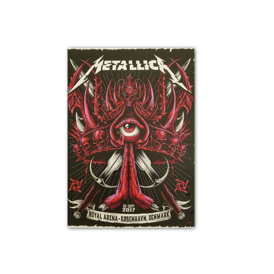 Poster Metallica Royal Arena