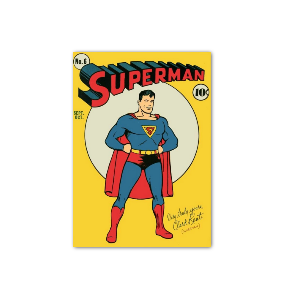 Poster Superman Vintage